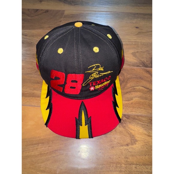 Nascar Other - Vintage Dale Jarrett 28 Texaco Havoline Racing Snapback Hat Drew Pearson